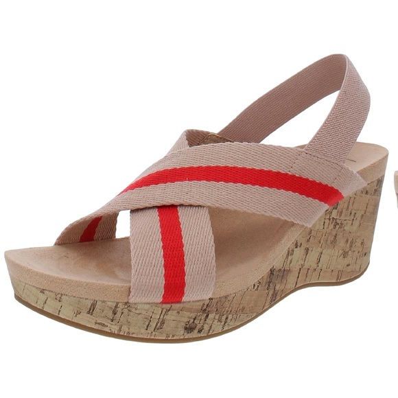 LIFE STRIDE DREAM BIG Strappy Wedge Sandal - Picture 1 of 12